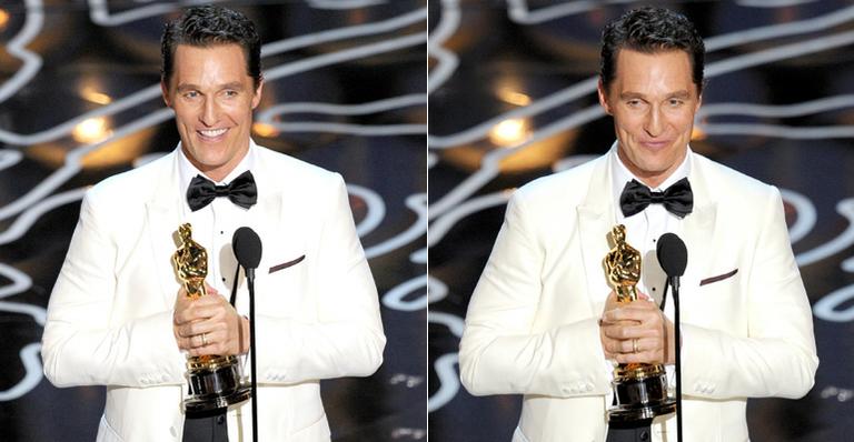 Matthew McConaughey ganha estatueta e faz discurso emocionante