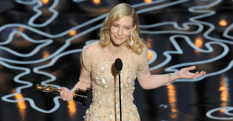 Cate Blanchett ganha prêmio por atuação em Blue Jasmine