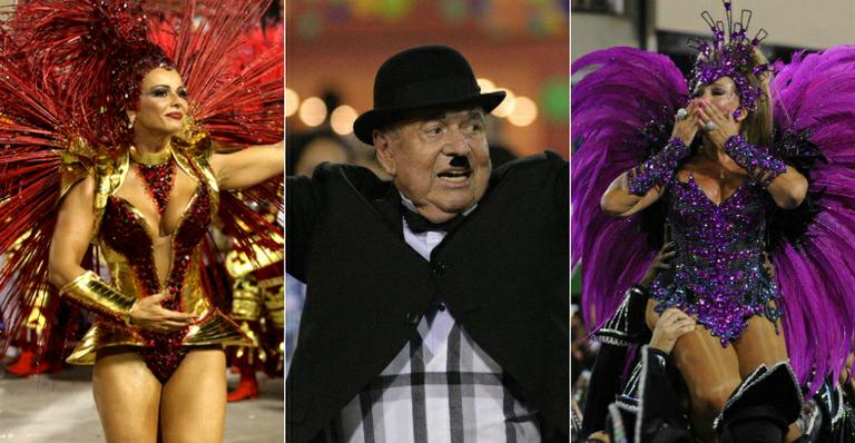 Os melhores momentos das escolas de samba do Rio