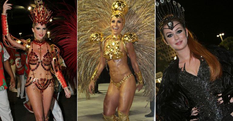 Veja as musas do Carnaval do Rio de Janeiro e São Paulo