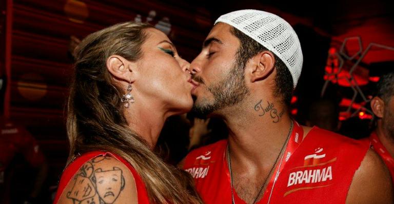 Fernanda Lima, Luana Piovani… Famosos curtem Carnaval com muitos beijos