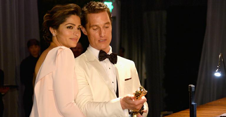 Matthew McConaughey quer mais um filho com a brasileira Camila Alves