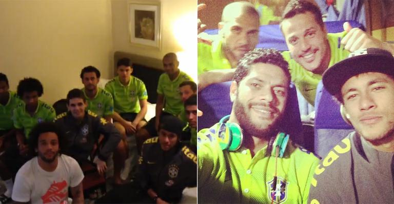 Antes de amistoso, jogadores da Seleção zoam Hulk ‘pior dos games’ em vídeo