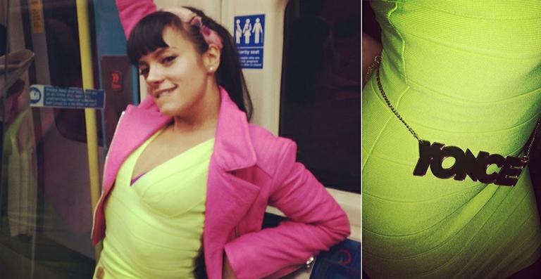 Lily Allen vai de metrô ao show de Beyoncé em Londres
