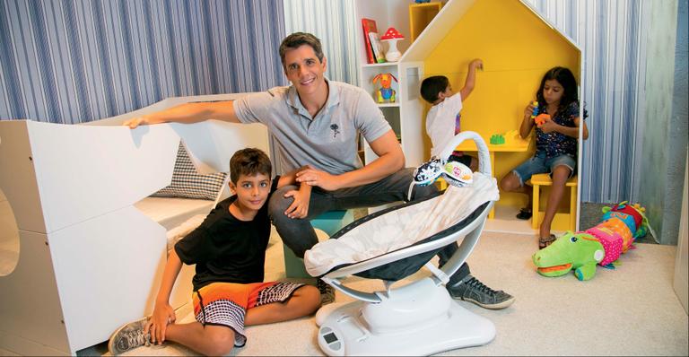Márcio Garcia diz que equilíbrio é a chave para boa educação dos filhos