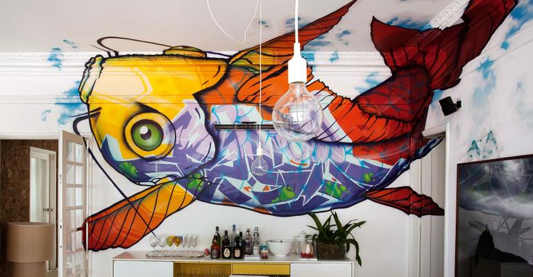 Grafite sai das ruas e ganho status de arte em nossos lares