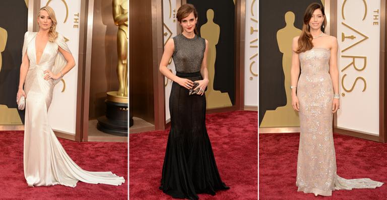 Confira os looks metalizados que desfilaram no tapete vermelho do Oscar 2014