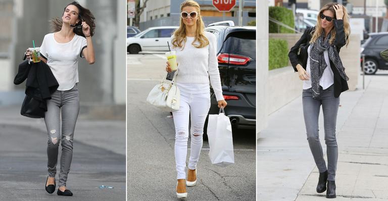 A stocking-jeans tem conquistado o coração de grandes nomes, como Heidi Klum e Gisele Bündchen