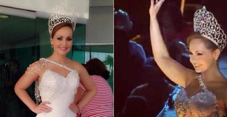 Gabriela Spanic, a eterna Usurpadora, é coroada rainha do carnaval no México