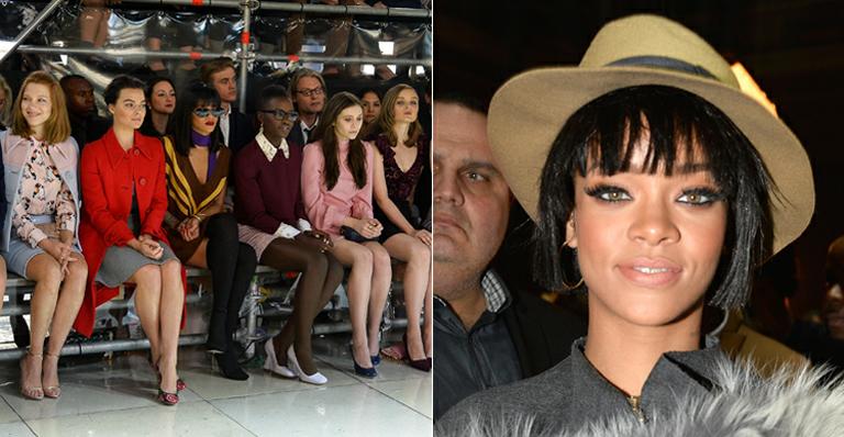 Rihanna comparece a oito desfiles da Paris Fashion Week