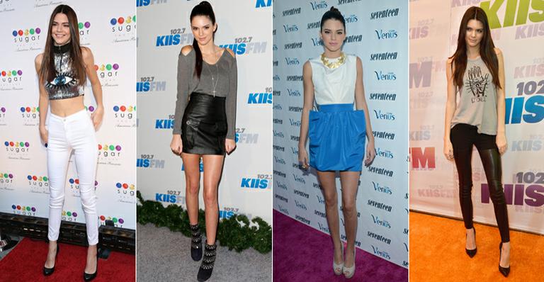 Kendall Jenner esbanja estilo por onde passa; veja alguns looks