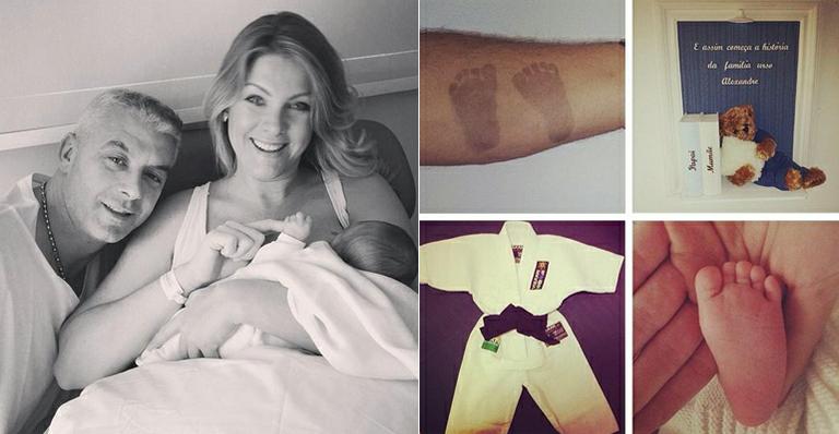 Ana Hickmann deixa o hospital com Alexandre e diz: “A felicidade não cabe dentro de mim”