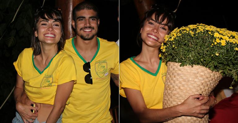 Romance: Caio Castro e Maria Casadevall viajam juntos ao litoral da Bahia