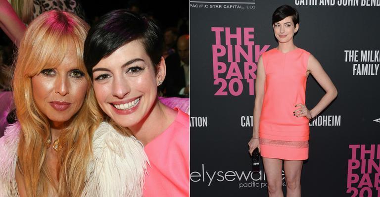 Anne Hathaway dispensa ajuda da personal stylist Rachel Zoe