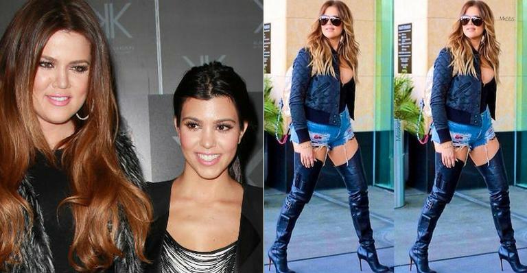 Kourtney Kardashian não poupa elogio a irmã Khloe