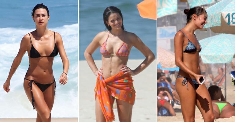 Thaila Ayala e outras famosas usam biquíni cortininha. Veja dicas fashion para curtir este final de verão