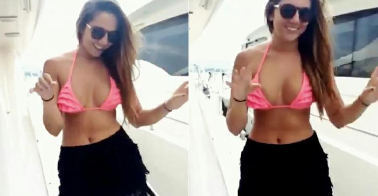 Filha de Renato Gaúcho mostra boa forma e samba ao som de “Assim Você Mata o Papai”
