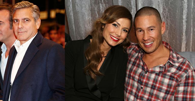 Oito meses após romper com George Clooney, Stacy Keibler está grávida e casada