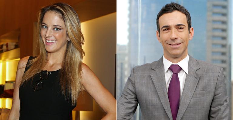 Ticiane Pinheiro e César Tralli assumem namoro