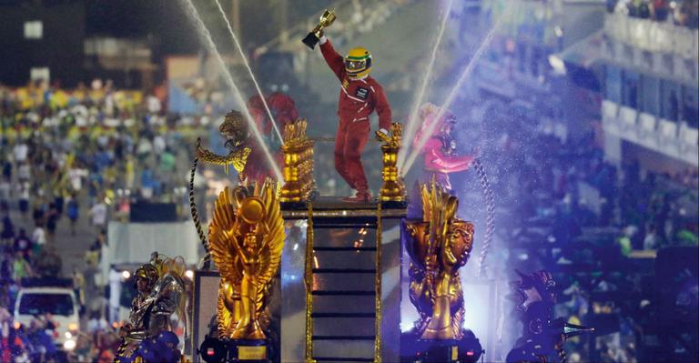 Com homenagem Ayrton Senna, Unidos da Tijuca é tetracampeão do carnaval 2014