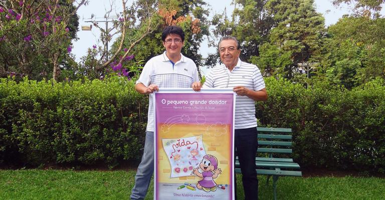 Mauricio de Sousa faz ilustrações para livro de Fabrício Correia