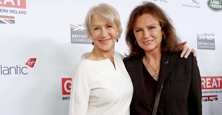 Helen Mirren e Jacqueline Bisset prestigiam evento em Los Angeles