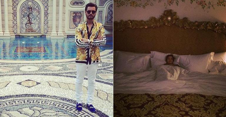 Irmãs Kardashian registram passagem pela mansão de Gianni Versace; confira fotos!