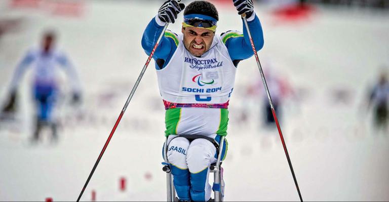 Em sua estreia na história das Paraolimpíadas de Inverno, o Brasil levou dois atletas a Sochi