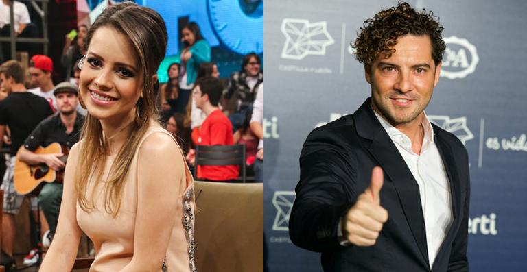 Sandy lança música com o cantor espanhol David Bisbal