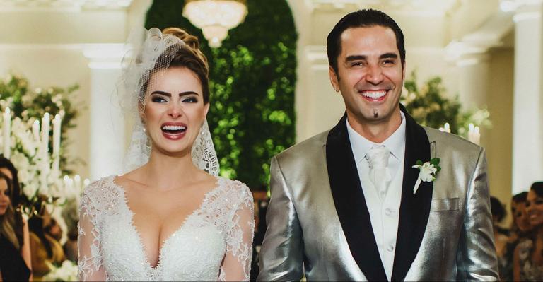 As fotos exclusivas do casamento do Latino e Rayanne Morais