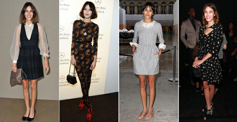 Alexa Chung aposta em looks sóbrios e esbanja originalidade na hora de se vestir; confira seus looks