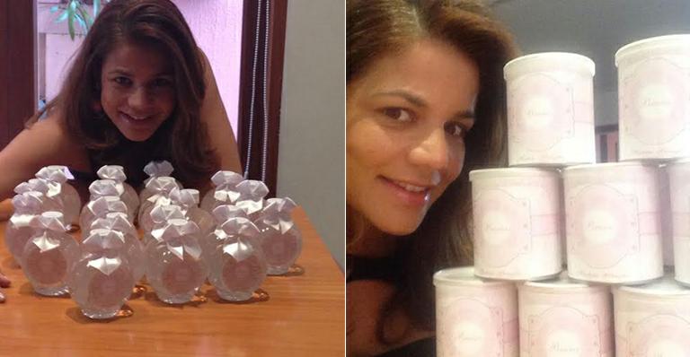 Nivea Stelmann mostra lembrancinhas de maternidade da filha. Saiba como escolher