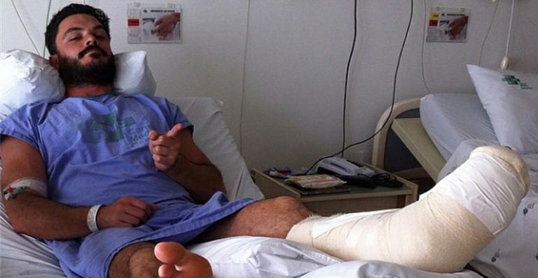 Kiko Pissolato, o Maciel de Amor à Vida, ficará meses sem andar após acidente