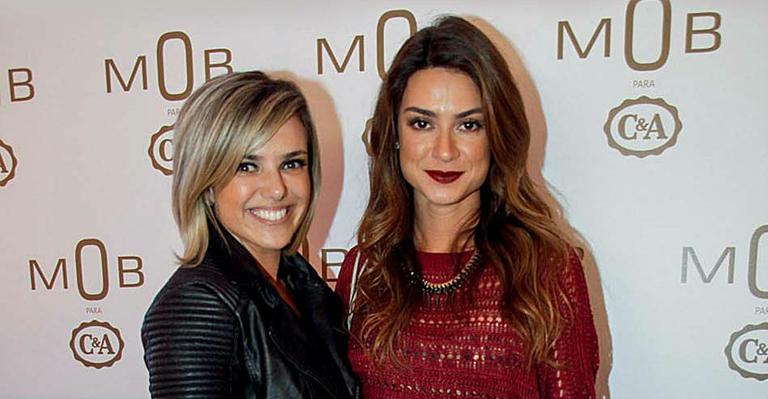 Natallia Rodrigues e Thaila Ayala visitam coleção de marca em São Paulo