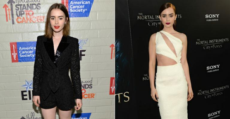 ‘Eu amo ultrapassar as barreiras com a moda,’ diz Lily Collins sobre seu estilo