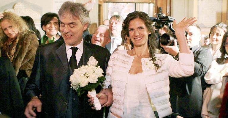 Andrea Bocelli se casa pela segunda vez, na Itália