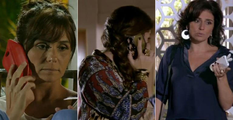 Giovanna Antonelli escolhe as capinhas de celular de suas personagens na TV