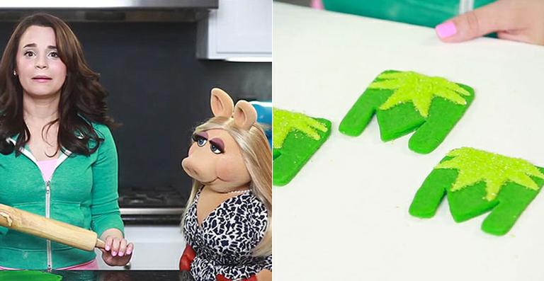 Aprenda a fazer biscoitos Muppets com Miss Piggy