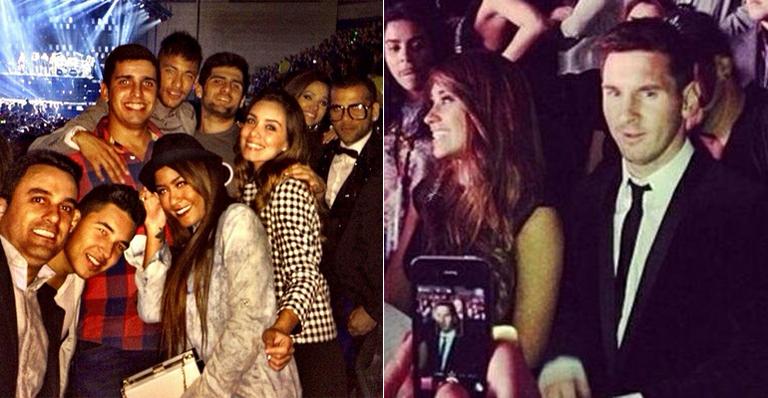 Neymar e outros craques comemoram vitória do Barça em show de Beyoncé