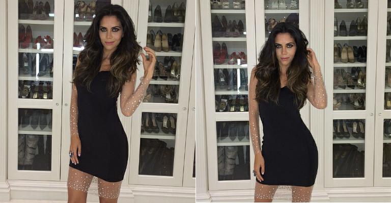 Daniela Albuquerque mostra parte do seu closet e encanta seguidores
