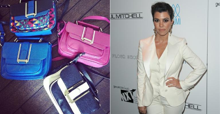 Koutney Kardashian mata curiosidade de seguidores e mostra coleção de bolsas