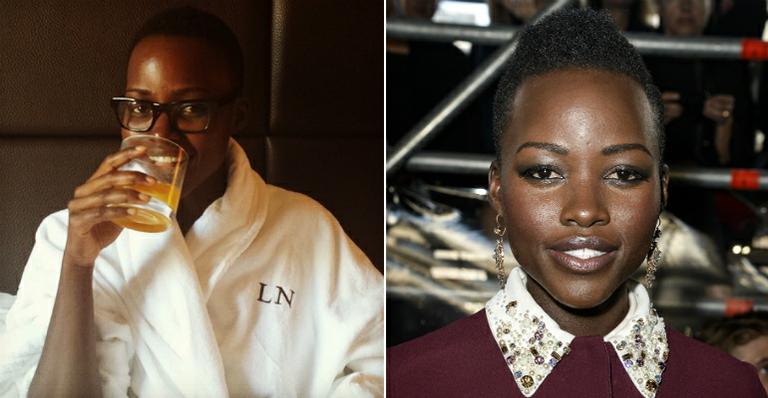 Lupita exibe presente personalizado em rede social: ‘Meu primeiro monograma’