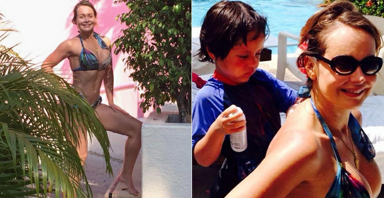 Gabriela Spanic, a Usurpadora, mostra a boa forma em foto de biquíni