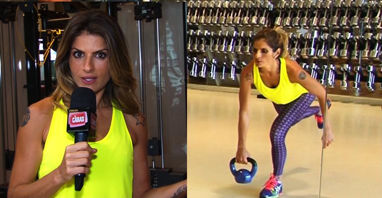 Musa Fitness: Carol Magalhães mostra seu treino para pernas e bumbum