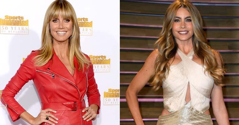Heidi Klum come chocolate diariamente para manter a barriga seca