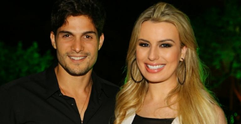 Ao lado de André, Fernanda Keulla mostra boa forma em dia de exercício
