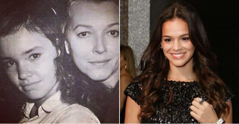 Julia Lemmertz mostra foto da adolescência e semelhança com Bruna Marquezine surpreende fãs