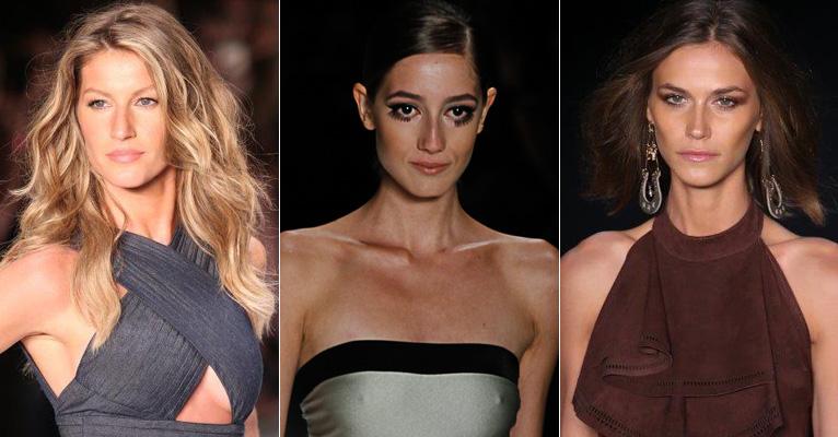 Makes “cara limpa” são destaque nos desfiles da SPFW