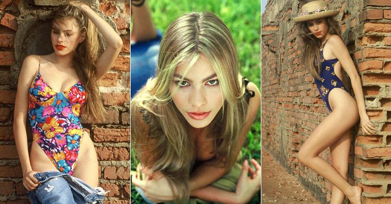 Sofía Vergara aparece estonteante em fotos de 20 anos atrás