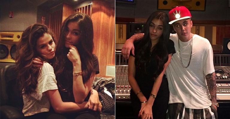 Justin Bieber reencontra Selena Gomez em estúdio de Miami; Veja as fotos!